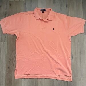 Polo by Ralph Lauren Shirt Short Sleeves - Summer Peach Classic Fit